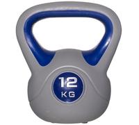 Kettlebell Esercizio Fisico Fitness Peso in Ghisa e Cemento 12 kg Manico Comodo