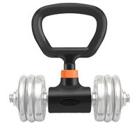 Kettlebell Handle, Dumbbell Grip Attachment, Adjustable Workout Accessory, Sturdy Compact Exercise Equipment for Weight Lifting, Strength Training, and Home Gym Use