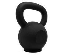 Kettlebell in ghisa nero | con base gommata | da 2 a 24 Kg | Alta resistenza | Casa e palestra (12)