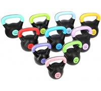 Kettlebell pesi in vinile HMS da 4 a 14 kg