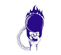 kettlebell peso mano sollevata kettlebell alzata mano con kettlebell Adesivi con scritte 57.6x95.7cm Autoadesivo Blu scuro