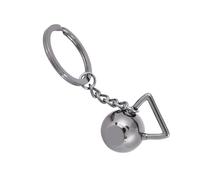 Kettlebell portachiavi per fitness sportivo, anello Kettlebell,Kettlebell in zinco | Borse da palestra per donne Fascino per zaino in spalla, specchio di lucidatura elettropiatto