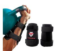 Kettlebell, protezioni per il polso, cinghie regolabili per una vestibilità comoda, protezione da 7 mm, copre polso e avambraccio, da indossare sulla pelle e sulla camicia, leggere e resistenti