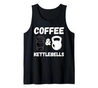 Kettlebells & Coffee Fitness Allenamento Palestra ginnastica Cardio Canotta