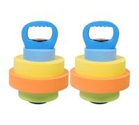 Kettlebells per sport acquatici - Kettlebell regolabile in EVA | Set di 2 pezzi con 4 schiume ad alta densità | Per l'allenamento di nuoto e il rafforzamento delle braccia, desnagatori e