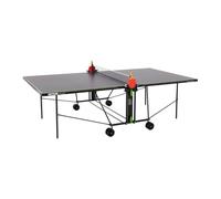 Kettler K1 - Tavolo da tennis da tavolo da esterno e interno, formato torneo, resistente ai graffi, in resina melamina 4 mm, resistente alle intemperie, pieghevole, prodotto in Germania