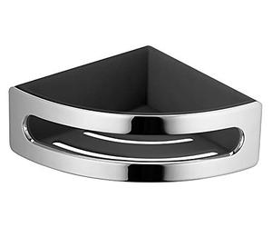 Keuco 11657010001 - Elegance portasapone ad Angolo, 2 Pezzi, Colore: Cromato/Antracite