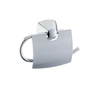 Portarotolo Keuco City 2 02760, con coperchio, cromato - 02760010000