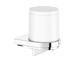 KEUCO COLLECTION MOLL Distributeur de savon liquide, quantité de remplissage 180 ml, 12752010100, 12752010100, Colorazione: cromato / bianco