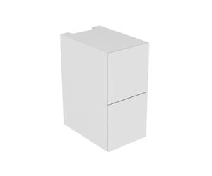 KEUCO EDITION 11 Armoire basse, 2 tiroirs frontaux, avec éclairage LED, 350x700x535mm, 31314370100, 31314370100, Corpo/Fronte: Vernice al Tartufo / Vernice al Tartufo
