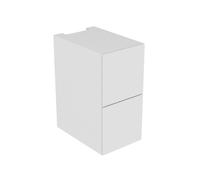 KEUCO EDITION 11 Armoire basse, 2 tiroirs frontaux, avec éclairage LED, 350x700x535mm, 31314890100, 31314890100, Corpo/Fronte: Luce impiallacciatura di quercia / Luce impiallacciatura di quercia / Luc