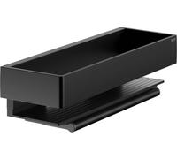 Keuco Edition 11 Cestino doccia 30 cm, con estrattore, alluminio nero opaco