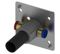 KEUCO EDITION 11 corps de base pour mitigeur monocommande de lavabo (1 trou), encastré, 59916000075, 59916000075