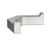 KEUCO EDITION 11 Crochet pour serviette, crochet double, fixation cachée, 11115060000, 11115060000, Colorazione: finitura acciaio inox