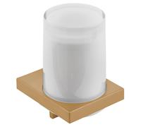KEUCO EDITION 11 distributeur de savon, verre renversé en cristal véritable, 180 ml, 11152039000, 11152039000, Colorazione: bronzo spazzolato