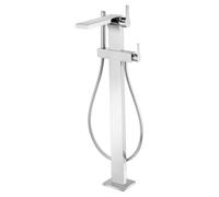Keuco Edition 11 - Miscelatore a pavimento per vasca da bagno, cromo 51127010100