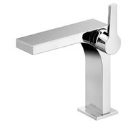 KEUCO EDITION 11 Mitigeur monocommandé pour lavabo 150, saillie 136mm, sans garniture de vidage, 51102050100, 51102050100, Colorazione: nichel spazzolato