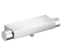KEUCO EDITION 11 Mitigeur thermostatique de douche apparent, largeur 324mm, 51126130100, 51126130100, Colorazione: Nero cromato nero spazzolato