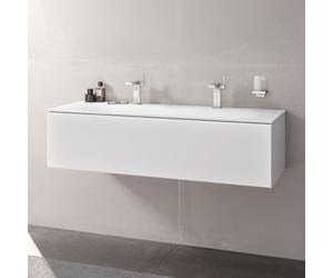 Keuco Edition 11 mobile con lavabo doppio, 1 scomparto estraibile, 39633270200, Edition 11 [Mobili da Bagno > Mobili con Doppio Lavabo]