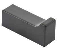 Porta Asciugamani Keuco Edition 11 45x20x15mm Nero Cromato Spazzolato