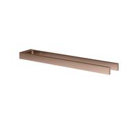 KEUCO EDITION 11 Porte-serviettes 450 mm, fixe, 2 bras, 11118290000, 11118290000, Colorazione: rosso oro spazzolato