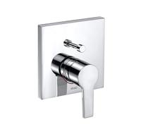 Keuco Edition 11 Miscelatore monocomando per vasca 51172 , da incasso, rettangolare, con dispositivo di sicurezza, cromato - 51172010282