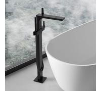 Keuco Edition 11 miscelatore monocomando, per vasca, 51127370100, Edition 11 nero opaco [Rubinetteria Bagno > Rubinetteria Vasca e Doccia]