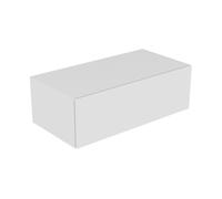 KEUCO EDITION 11 Sideboard, 1 tiroir frontal, avec éclairage intérieur LED, 1050x350x535mm, 31324110100, 31324110100, Corpo/Fronte: Laccato antracite seta opaco/vetro antracite