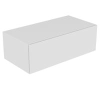 KEUCO EDITION 11 Sideboard, 1 tiroir frontal, avec éclairage intérieur LED, 1050x350x535mm, 31324140100, 31324140100, Corpo/Fronte: Tartufo laccato seta opaca / vetro tartufo