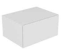 KEUCO EDITION 11 Sideboard, 1 tiroir frontal, avec éclairage intérieur LED, 700x350x535mm, 31322110100, 31322110100, Corpo/Fronte: Laccato antracite seta opaco/vetro antracite