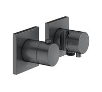 Keuco Edition 11 termostatico, per vasca e doccia, 51153131222, Edition 11 nero cromato spazzolato [Rubinetteria Bagno > Rubinetteria Doccia]