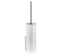 KEUCO EDITION 400 Ensemble brosse de toilette, avec couvercle, 11564219000, 11564219000, Colorazione: Finitura in acciaio inox