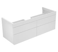 KEUCO EDITION 400 meuble sous-lavabo, 4 tiroirs frontaux, 1400x546x535mm, 31562680000, 31562680000, Corpo/Fronte: Noce impiallacciato / Noce impiallacciato