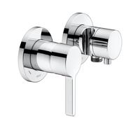 Keuco Edition 400 miscelatore monocomando, per vasca e doccia, 51551011221, Edition 400 cromo [Rubinetteria Bagno > Rubinetteria Doccia]