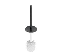 Keuco Edition 400 ricambio scopino WC con maniglia, 11564134000, Edition 400 nero cromato spazzolato/bianco [Accessori Bagno > Accessori per Accessori Bagno]