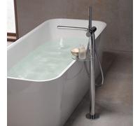 Keuco Edition 400 Miscelatore monocomando per vasca 51527, installazione libera, Colorazione: Cromato