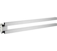 KEUCO EDITION 90 Porte-serviettes, profondeur 450 mm, 2 bras, pivotant, 19018010000, 19018010000
