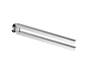 KEUCO EDITION 90 Porte-serviettes, profondeur 450 mm, 2 bras, pivotant, 19018010000, 19018010000