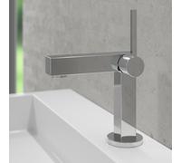 KEUCO EDITION 90 Mitigeur monocommandé pour lavabo 110, chromé, sans vidage à tirette, 59004010100, 59004010100