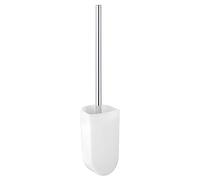 Set di spazzole WC Keuco Elegance 11669, con inserto in vero cristallo, cromato