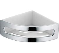 Keuco 11657010000 - Eleganza - Piatto Doccia angolare, Metallico/Bianco