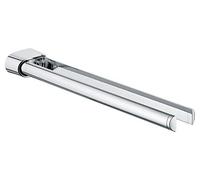 Porte-serviettes KEUCO ELEGANCE, 2 bras, profondeur 450mm, chromé, 11618010000, 11618010000