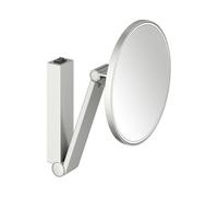 KEUCO iLook_move Miroir de soins de beauté, éclairé, rond, avec interrupteur à bascule, 1 couleur de lumière, 17612069004, 17612069004, Colorazione: Finitura in acciaio inox