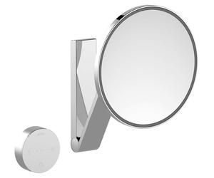 Keuco iLook Move specchietto per trucco 21.2x21.2 cm rotonda con illuminazione cromo 17612019002