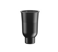 Keuco inserto in plastica per set portascopino WC, 19964370007, Aveno; REVA nero opaco [Accessori Bagno > Accessori per Accessori Bagno]
