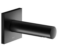 KEUCO IXMO Bec déverseur pour baignoire, rosace carrée, saillie 130mm, 59545370002, 59545370002, Colorazione: Nero opaco