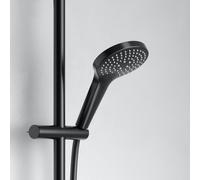 Keuco IXMO doccetta, 3 tipi di getto, 59580370300, IXMO nero opaco [Rubinetteria Bagno > Doccette / Supporti]
