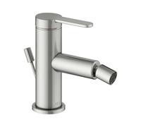 KEUCO IXMO Flat Mitigeur monocommandé pour bidet, avec vidage à tirette, saillie 110mm, 59509063000, 59509063000, Colorazione: finitura acciaio inox