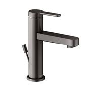KEUCO IXMO Flat Mitigeur monocommandé pour lavabo 100, avec vidage à tirette, saillie 109mm, 59502353000, 59502353000, Colorazione: Nero titanio spazzolato