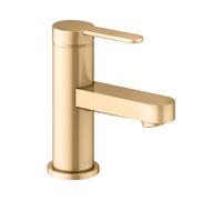KEUCO IXMO Flat Mitigeur monocommandé pour lavabo 60, sans vidage à tirette, saillie 89mm, 59504253100, 59504253100, Colorazione: ottone spazzolato